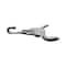7" Silver Aluminum Cow Skull Wall Hook by Ashland®